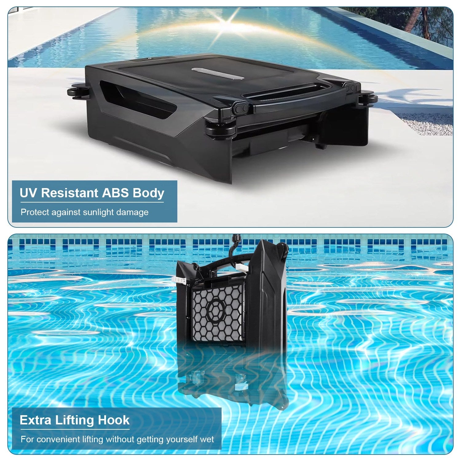SolarSkim Pro covering 1937 square feet in above ground pool